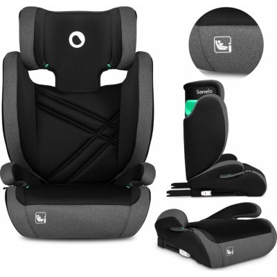 Lionelo s ISOFIXEM HUGO i-size 2023 black grey – Hledejceny.cz