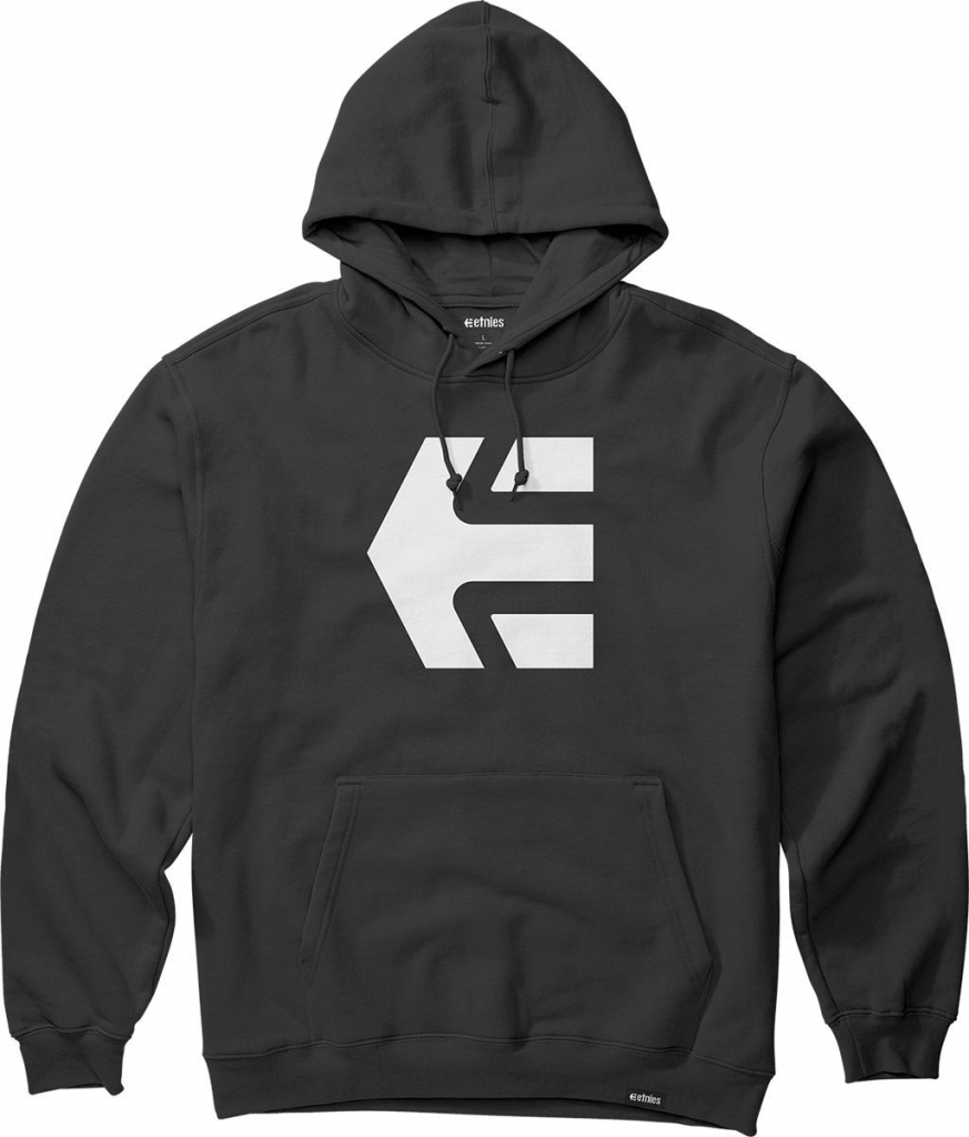 ETNIES CLASSIC ICON HOODIE Black/White