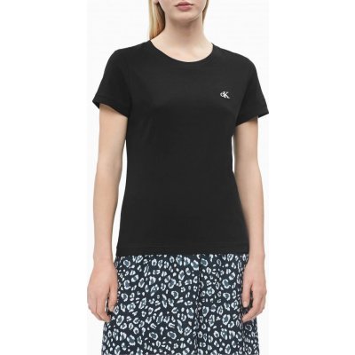 Calvin Klein SLIM ORGANIC cotton T-shirt černé