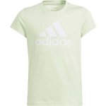 adidas BIG LOGO TEE Dívčí triko světle zelená – Zboží Dáma