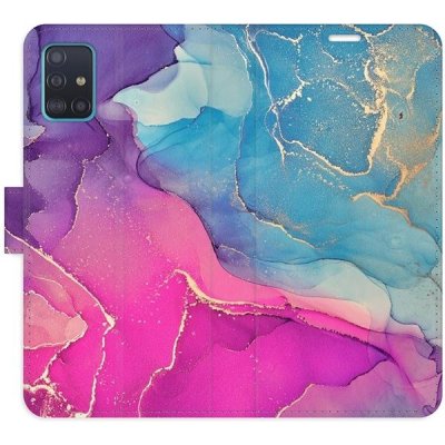 Pouzdro iSaprio flip Colour Marble 02 Samsung Galaxy A51 – Zboží Mobilmania