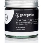 Georganics Přírodní zubní prášek pro bílé zuby Activated Charcoal 60 ml – Hledejceny.cz