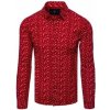 Pánská Košile Dstreet pánská košile červená DX2410