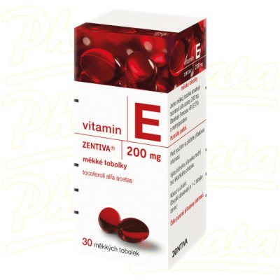 Zentiva Vitamin E 100 30 měkkých tobolek – Hledejceny.cz