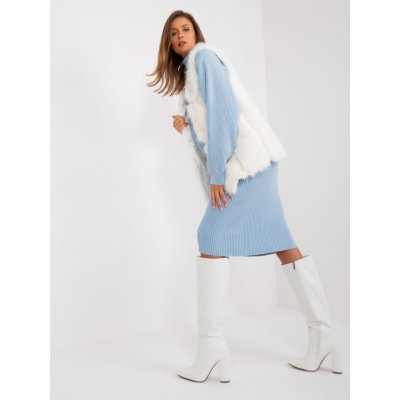 Wool Fashion Italia vest AT-KZ-2375.00P-ecru – Zboží Mobilmania