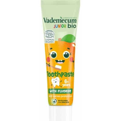 Vademecum BIO Junior dětská zubní pasta s fluoridem od 6let Minty Mango 50 ml – Hledejceny.cz