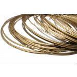 Kovový kruh na lapač snů Ø15 cm zlatý – Zboží Dáma