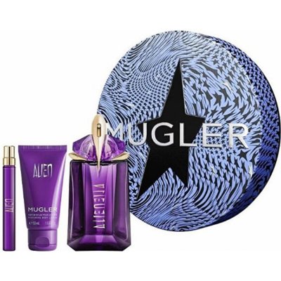 Thierry Mugler Alien EDP 60 ml + EDP 10 ml + tělové mléko 50 ml dárková sada – Hledejceny.cz