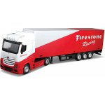 Bburago kamion Mercedes Benz Actros Gigaspace Firestone 1:43 – Zboží Dáma