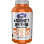 Now Foods Foods L-Arginin a L-Ornithin 250 kapslí – Hledejceny.cz