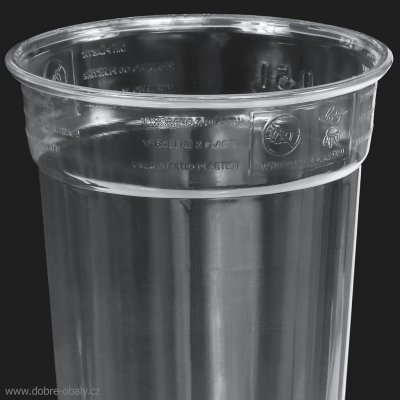 COpack Kelímek plastový 0,5l PET průhledný 95mm – Zboží Dáma
