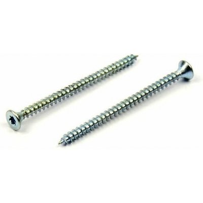 Univerzální vrut do dřeva 5x80 TORX zinek bílý – Hledejceny.cz