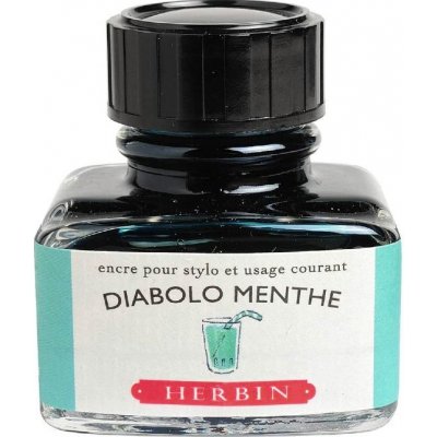 Inkoust Herbin vhodný pro plnicí pera 30ml mentolová