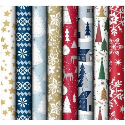 Vánoční balicí papír MFP - mix 11 - 0,7 x 10 m - 5811880 – Zboží Dáma