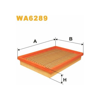 WIX FILTERS Vzduchový filtr WA6289 – Hledejceny.cz