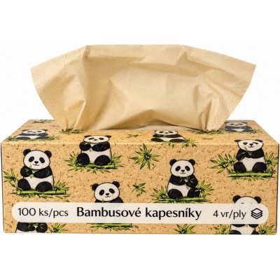 BENZHU Bambusové kapesníky 4-vrstvé 135 ks – Hledejceny.cz