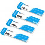 BETAFPV Battery LiHv 1S 3.8V 550mAh 40C BT2.0 4pcs – Sleviste.cz