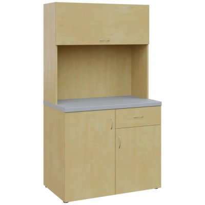 KUCH - SIMPLE 3 kuchyňka s výklopem (lednice) 1800x1000x600 mm bříza světlá – Zboží Mobilmania