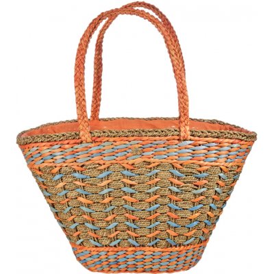 Plážová taška Cappelli Straworld Straw oranžová Cappelli Straworld Z34BAG1057-orange