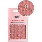 E.Mi Charmicon 3D Silicone Stickers 154 Floral Art samolepka – Zboží Mobilmania