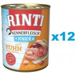 Rinti Kennerfleisch Junior kuře 12 x 400 g – Hledejceny.cz