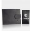 Peněženka Pánská kožená peněženka STEVENS Classic Horizontální RFID