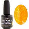 UV gel EBD UV gel lak NEON GLITTER ORANGE 237 15 ml