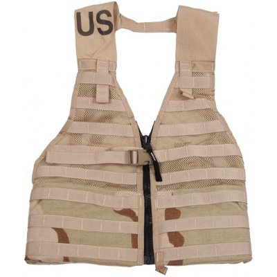 Armáda U.S. taktická US Molle II FLC 3-COL desert