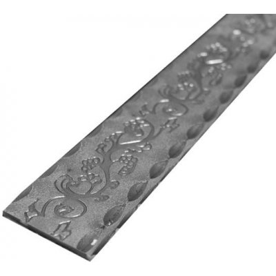 KP Zdobené madlo pro kované zábradlí a schodiště AW40x6_3m, pr.40x6 mm, cena za 3 m - prodej po 3 m – Zboží Mobilmania