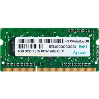 Apacer SODIMM DDR3 4GB 1600MHz CL11 DV.04G2K.KAM