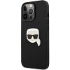 Pouzdro a kryt na mobilní telefon Apple Pouzdro Karl Lagerfeld PU Leather Karl Head iPhone 13 Pro Max černé