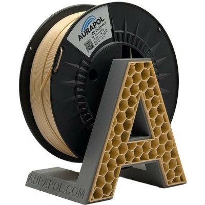Aurapol PLA Almond Silk 1 kg 1,75 mm – Zboží Mobilmania