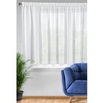 Hladký bílý voál LUX s olůvkem - 160 cm bez obšití 160 – Hledejceny.cz