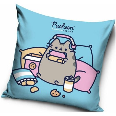 Carbotex Kočička Pusheen motiv Piknik v posteli 40 x 40 cm – Hledejceny.cz