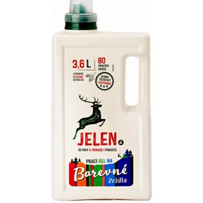 Jelen prací gel na barevné prádlo 3,6 l – Zbozi.Blesk.cz