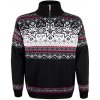 Pánský rolák Unisex svetr merino 4071 černá