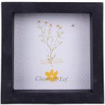 Černý antik čtvercový fotorámeček – 10x10 cm – Zboží Živě