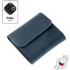 Peněženka Kožená peněženka FIXED Smile Classic Wallet se smart trackerem FIXED Smile PRO modrá