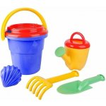 Mikrotrading Sada na písek s kbelíkem 18 cm, 6 ks – Hledejceny.cz
