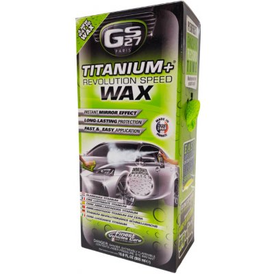 GS27 TITANIUM+ REVOLUTION SPEED WAX 500 ml – Zbozi.Blesk.cz