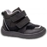 Protetika chlapecké celoroční boty s membránou Barefoot BANET Black černá – Zboží Dáma