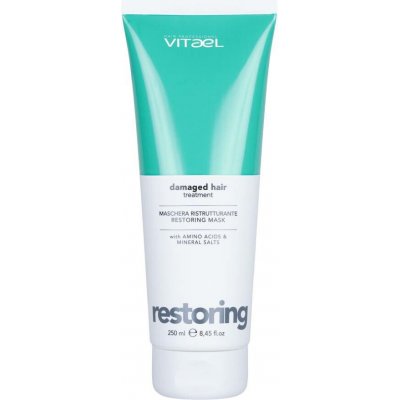Vitalfarco Vitael Damaged Maska obnovující poškozené a křehké vlasy 250 ml – Sleviste.cz