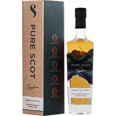 Pure Scot Signature NAS Blended Whisky 40% 0,7 l (kazeta) – Hledejceny.cz