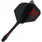 Winmau Fusion Blade X černé integrované No2 a dlouhé násadky – Zboží Dáma