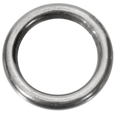 Onpira Nerezový sedlářský kroužek V2A Ø kulatiny x vnější Ø: 5 x 35 mm – Sleviste.cz