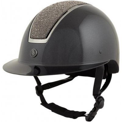 BR Bezpečnostní helma Omega Glamourous black gunmetal – Sleviste.cz