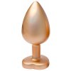 Anální kolík Dream Toys Gleaming Love Plug Matte Gold Large