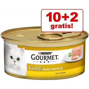 Gourmet Gold jemná krůtí 12 x 85 g