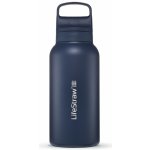 LifeStraw Go 2.0 Stainless Steel Aegean Sea LGV41SASWW 1l – Zboží Mobilmania