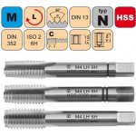 NÁSTROJE CZ Sadový závitník M8x1.25 SADA LH ISO2 HSS DIN 352 LEVÝ - 0200L – Hledejceny.cz